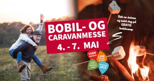 Bobil- og caravanmesse 4. - 7. mai