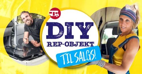 DIY rep. objekt selges